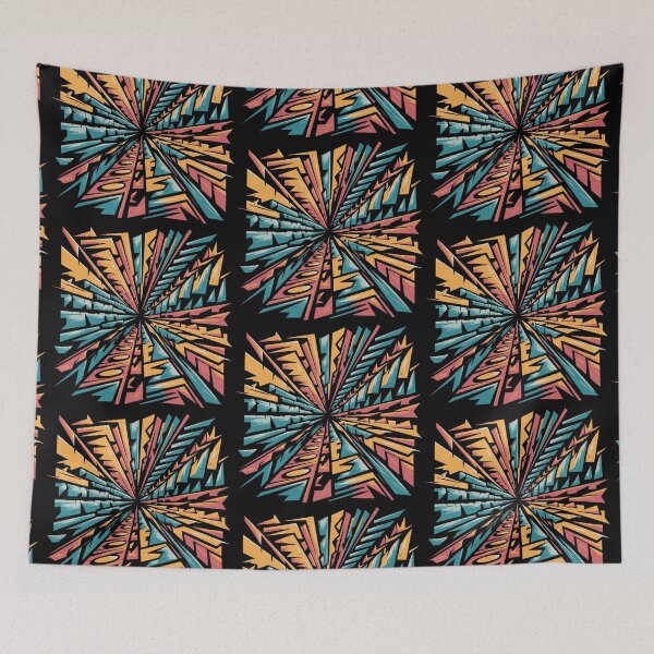 Item preview, Radiant Geometrics in Color Vibe designed and sold by DreamVibeShirt.