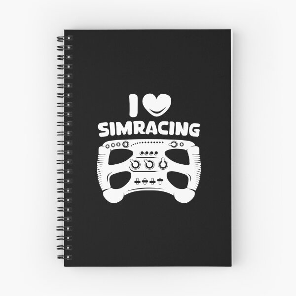 Item preview, I love Simracing Sim Racer Gaming Symbol Logo designed and sold by AndreMi.