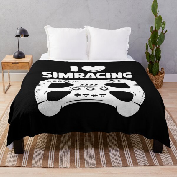 Item preview, I love Simracing Sim Racer Gaming Symbol Logo designed and sold by AndreMi.