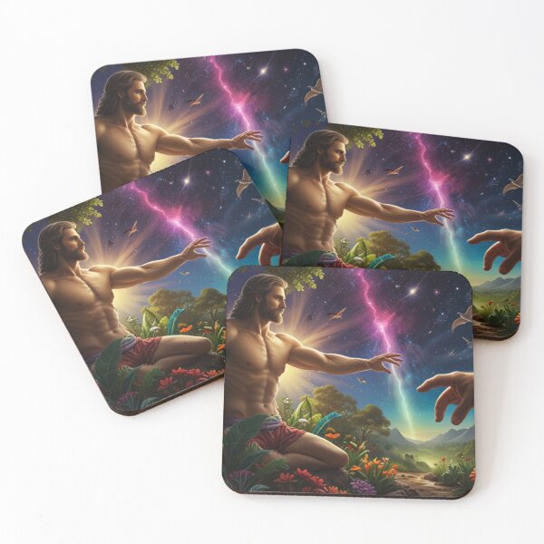 Item preview, Adam being create by God designed and sold by Itzjustlife.