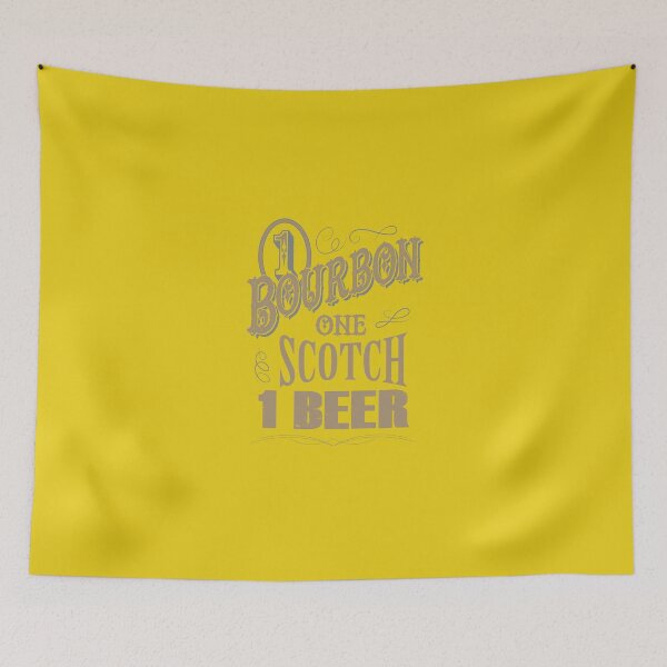 Item preview, One bourbon one scotch one beer designed and sold by redkent.