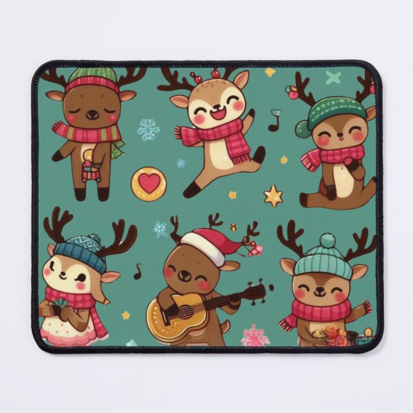 Item preview, Cute Reindeers Dancing Winter Style designed and sold by KTGim.