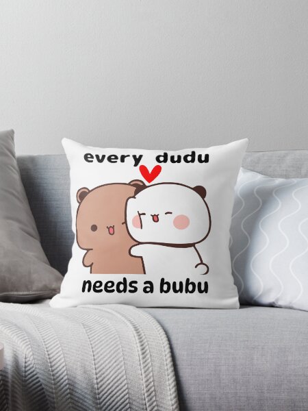 Vista previa del artículo con la obra «Cada dudu necesita un bubu», diseñado y vendido por ThePurplePrints.