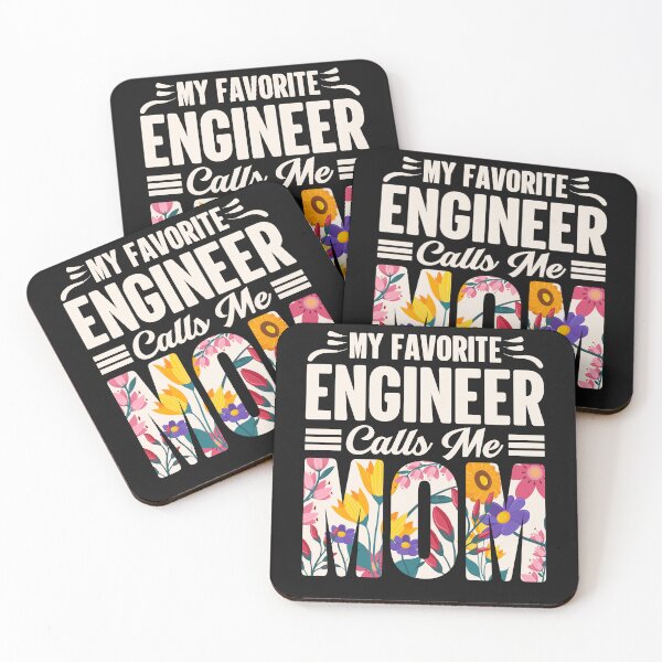 Item preview, My Favorite ENGINEER Calls Me MOM. designed and sold by Journey-in-love.