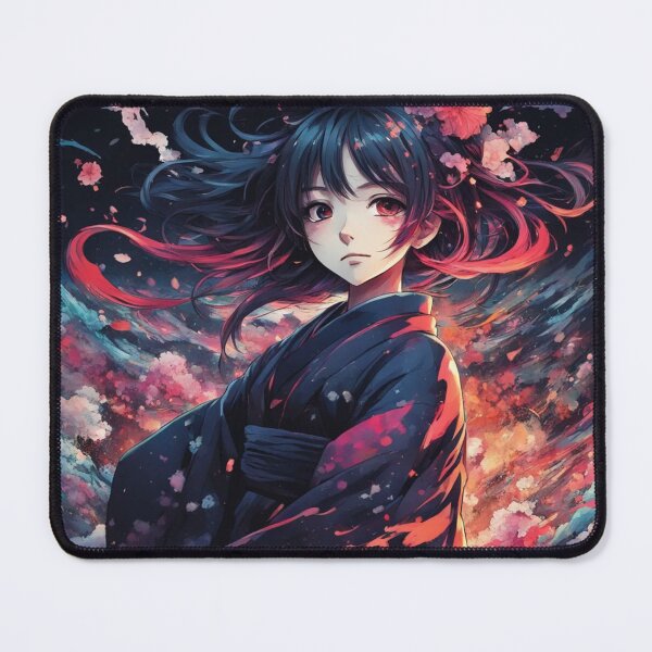 Item preview, Anime Girl, Digital Painting, Floral, Winds designed and sold by Burn-Ego.