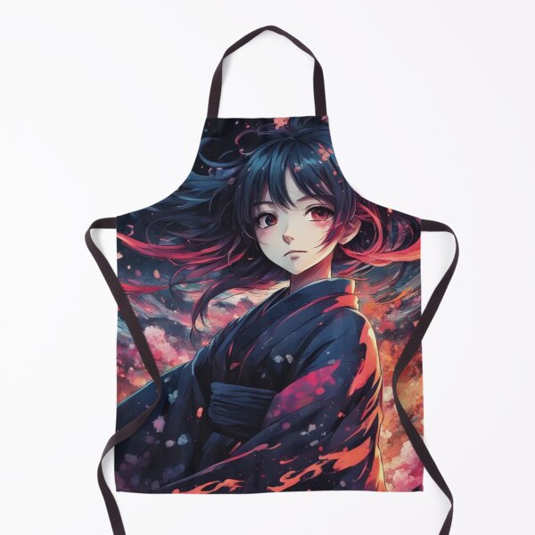 Item preview, Anime Girl, Digital Painting, Floral, Winds designed and sold by Burn-Ego.
