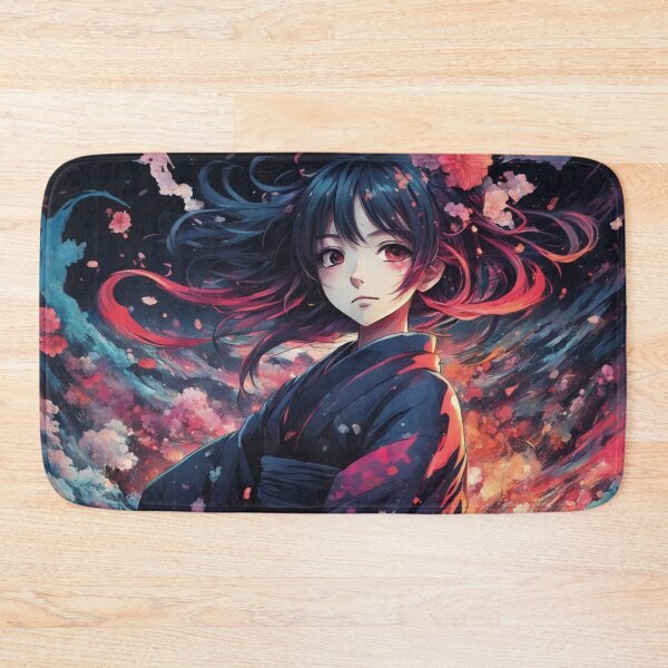 Item preview, Anime Girl, Digital Painting, Floral, Winds designed and sold by Burn-Ego.