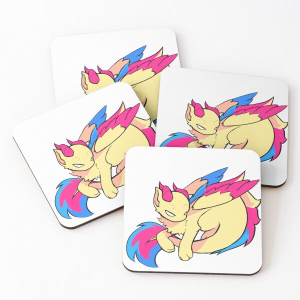 Item preview, Pansexual Pride Fluffy Dragon designed and sold by RottingAstray.