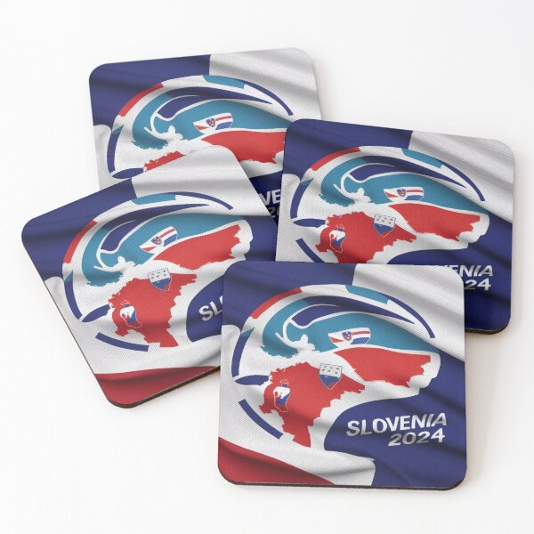Item preview, Slovenia at The Football / Soccer European Championships 2024 designed and sold by Midnight Veil Designs.