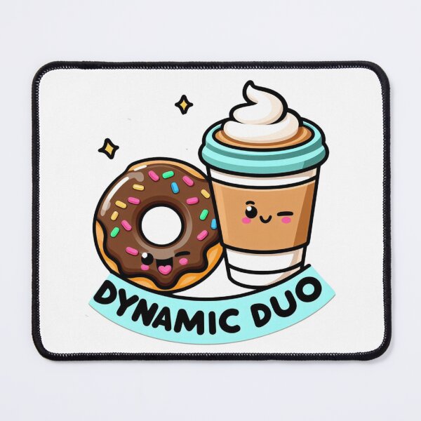 Item preview, Coffee & Donut: Dynamic Duo designed and sold by RnBProducts.