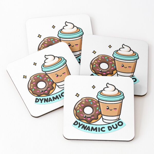Item preview, Coffee & Donut: Dynamic Duo designed and sold by RnBProducts.