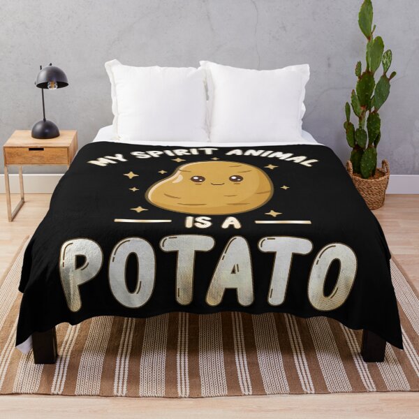 Item preview, Vegan Vegetarian Day Potato Day My Spirit Animal Is A Potato designed and sold by EmGai TocXanh.