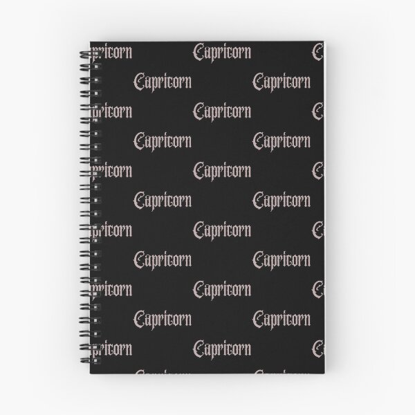 Item preview, Gothic Capricorn Zodiac Sign designed and sold by Hellofriendco.