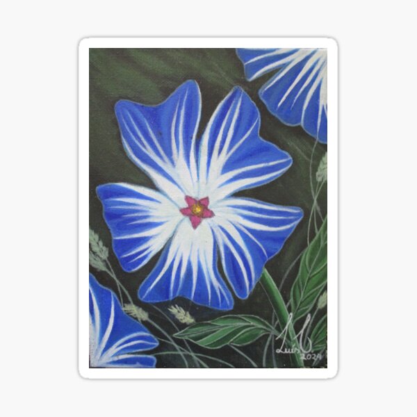 Item preview, ultramarine floewer designed and sold by SuperVida1986.