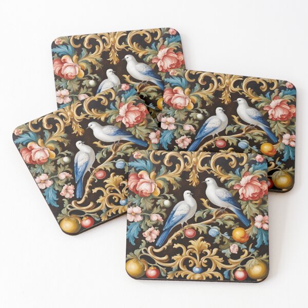 Item preview, Antique birds designed and sold by AI  © ZORIANA.