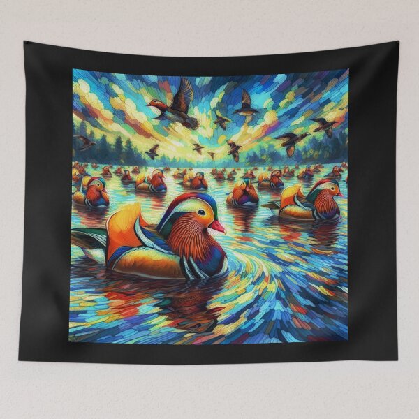 Item preview, Mandarin Duck pato mandarim v2 designed and sold by Helios Be. Lavsh.