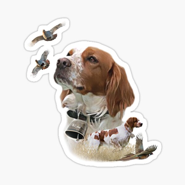 Item preview, French Brittany Spaniel  designed and sold by TammyHunterArt.