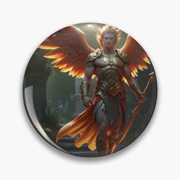 Item preview, Male cherubim with a flaming sword guard the entrance to Adam and Eve Garden designed and sold by Itzjustlife.