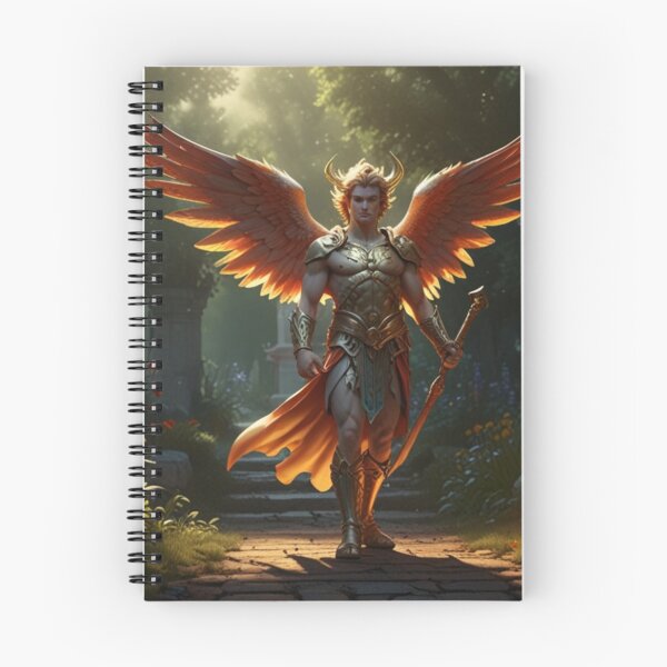 Item preview, Male cherubim with a flaming sword guard the entrance to Adam and Eve Garden designed and sold by Itzjustlife.