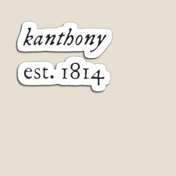 Aperçu de l'œuvre kanthony est. 1814 autocollant bridgerton créée et vendue par PurpleAnna.