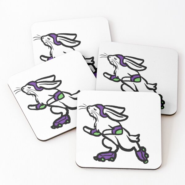 Item preview, Skate rabbit designed and sold by parlorcityderby.
