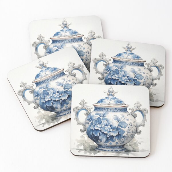 Item preview, Blue Vase Watercolor designed and sold by David Westra.