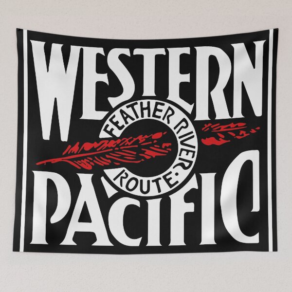 Item preview, Western Pacific Railroad designed and sold by Nick Alvarez.