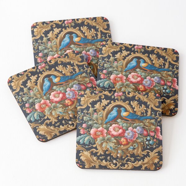Item preview, Antique birds designed and sold by AI  © ZORIANA.