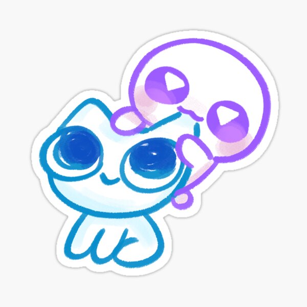 Item preview, Autism Creature and ADHD creature | small bite designed and sold by MagentaSnail.