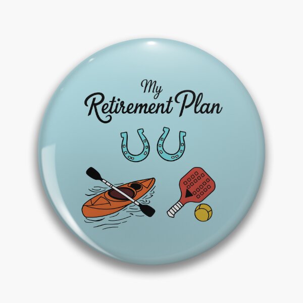 Item preview, My Retirement Plan - Horses, Kayaking, and Pickleball designed and sold by VerdePlantTees.