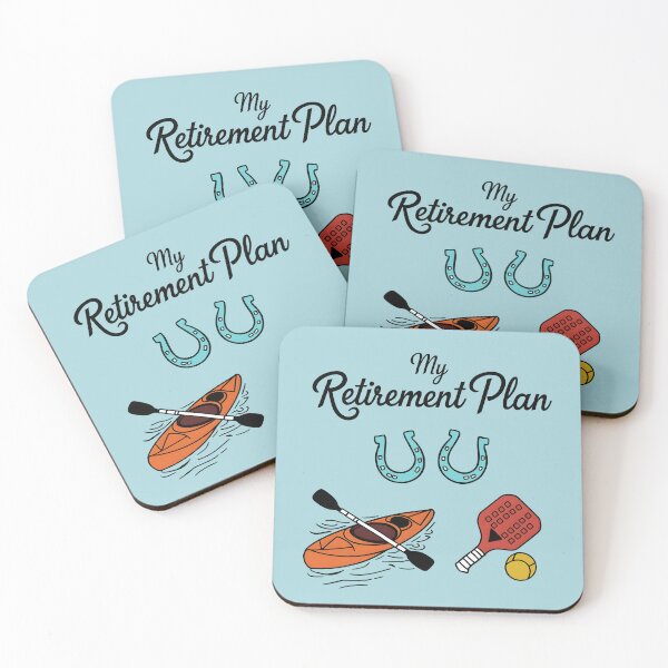 Item preview, My Retirement Plan - Horses, Kayaking, and Pickleball designed and sold by VerdePlantTees.