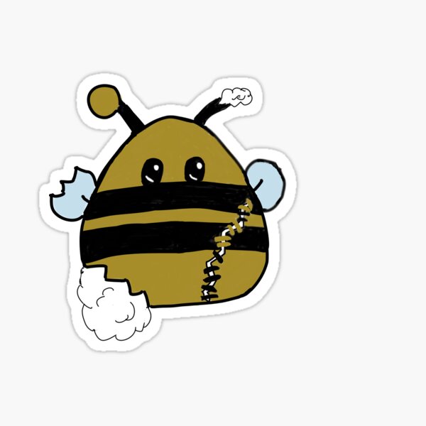 Item preview, Bee Careful! I know you like to mind your buzziness, but please don't end up like me. Just buy me! Its safer for your health. designed and sold by JadeRice1995.
