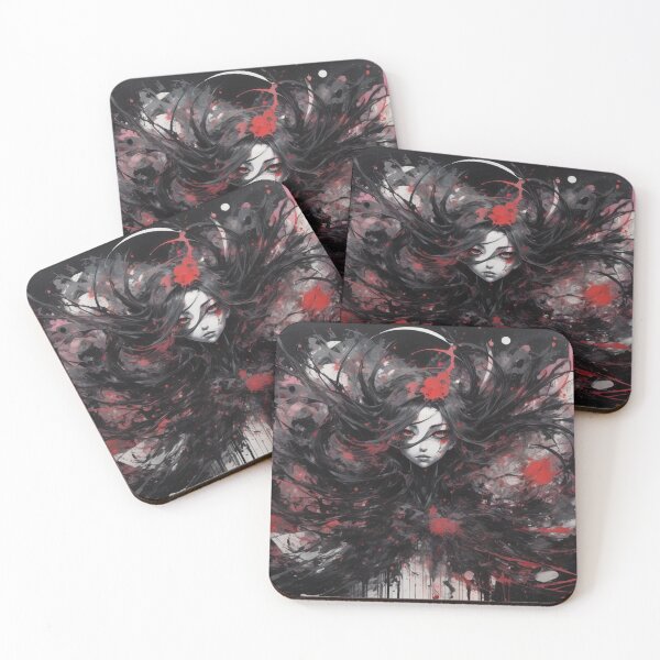 Item preview, Abstract Gothic Anime, Painting, Dark Art designed and sold by Burn-Ego.