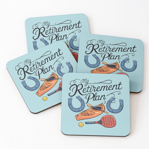 Item preview, My Retirement Plan - Horses, Kayaking, and Pickleball designed and sold by VerdePlantTees.