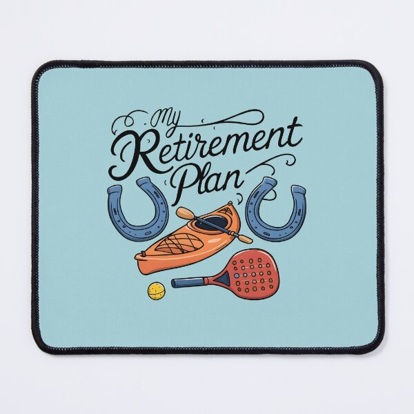 Item preview, My Retirement Plan - Horses, Kayaking, and Pickleball designed and sold by VerdePlantTees.