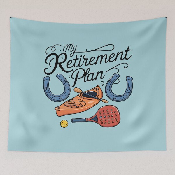 Item preview, My Retirement Plan - Horses, Kayaking, and Pickleball designed and sold by VerdePlantTees.