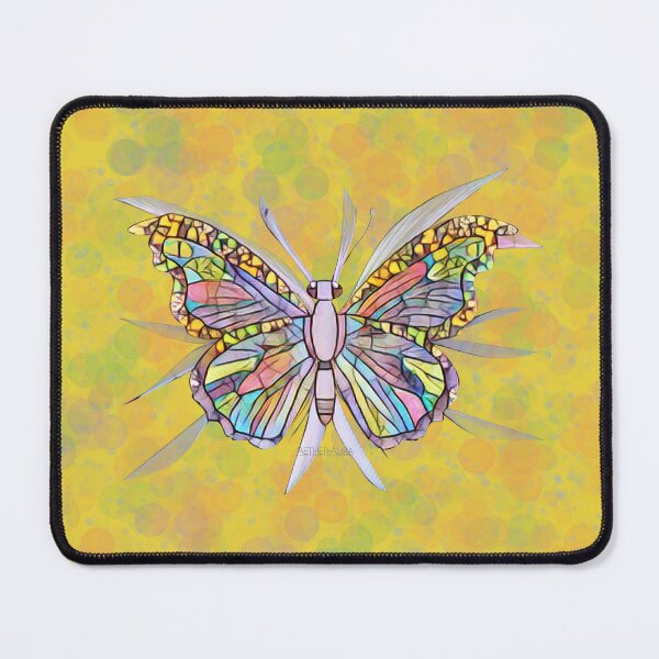 Item preview, Golden Harmony: Yellow Butterfly Magic designed and sold by AetherAura.