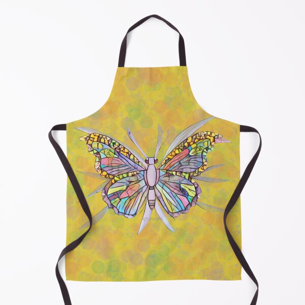 Item preview, Golden Harmony: Yellow Butterfly Magic designed and sold by AetherAura.