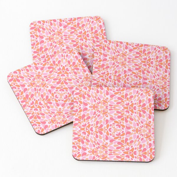 Item preview, Warm colors drops burst mosaic designed and sold by KaroLeenaDesign.