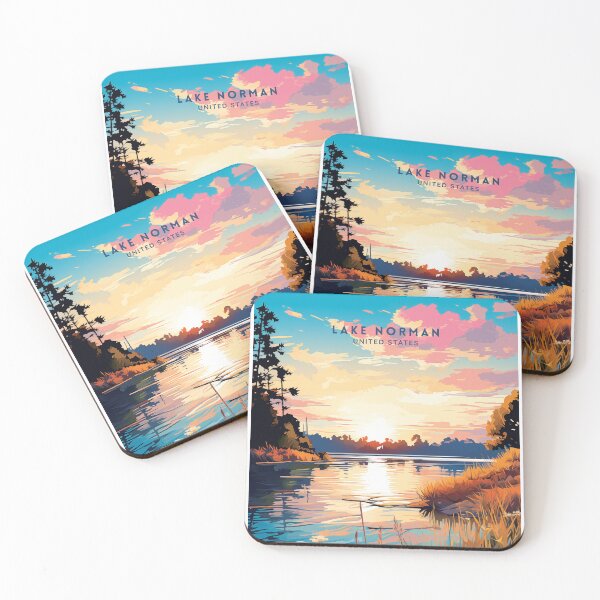 Item preview, Lake Norman USA Serene Retreat designed and sold by NeuralVibe.