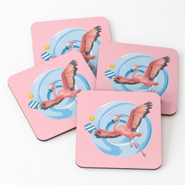 Artikelvorschau, Pickleball Flamingo entworfen und verkauft von VerdePlantTees.