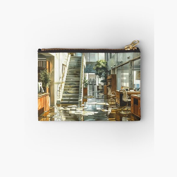 Item preview, Bright and Elegant Office with Sunlight Reflection designed and sold by boldendarrions.
