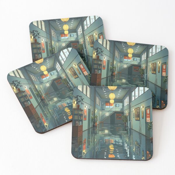 Item preview, Serene and Modern Office with Water Reflection designed and sold by boldendarrions.