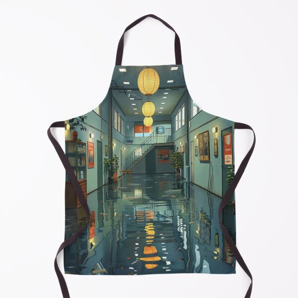Item preview, Serene and Modern Office with Water Reflection designed and sold by boldendarrions.