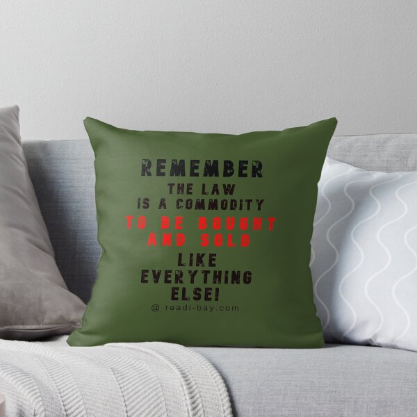 Item preview, The Law Is A Commodity- For Sale designed and sold by AlienAlmanac.