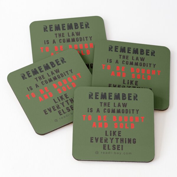Item preview, The Law Is A Commodity- For Sale designed and sold by AlienAlmanac.