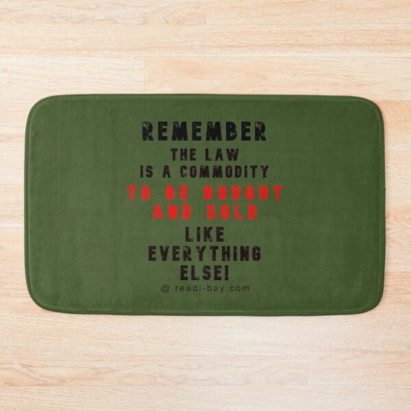 Item preview, The Law Is A Commodity- For Sale designed and sold by AlienAlmanac.
