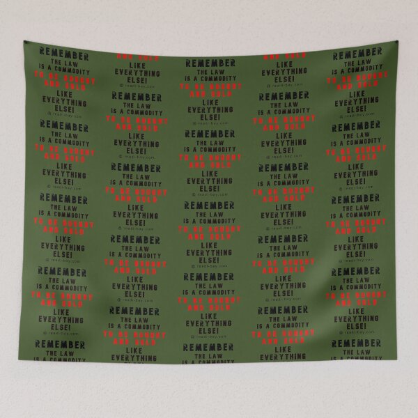 Item preview, The Law Is A Commodity- For Sale designed and sold by AlienAlmanac.