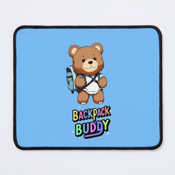 Item preview, Backpack Buddy with A Cute Bear Fun Design T-Shirt designed and sold by WitMeme.