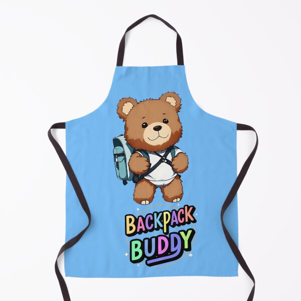 Item preview, Backpack Buddy with A Cute Bear Fun Design T-Shirt designed and sold by WitMeme.